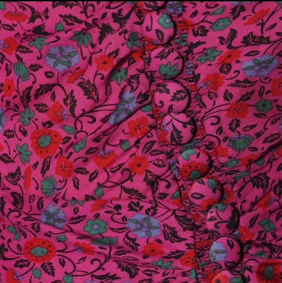 NWT Veronica Beard silk fuchsia Verona dress - Picture 6 of 8